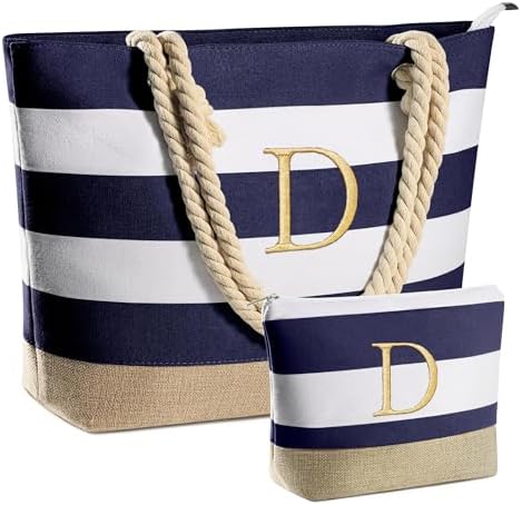 YOOLIFE Beach Bags for Women - Travel Canvas Beach Tote, Pool Waterproof Bag, Travel Essentials, Gifts for Women Birthday|B0C9DKZT94