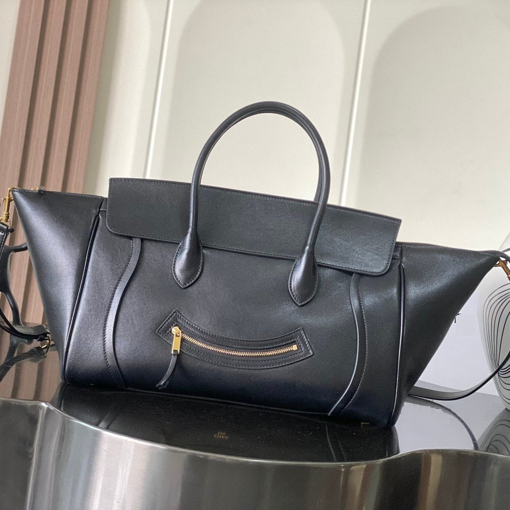 Contour Wing Tote Handbag