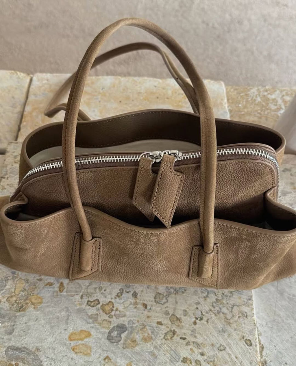 Arlo Suede Shoulder Bag