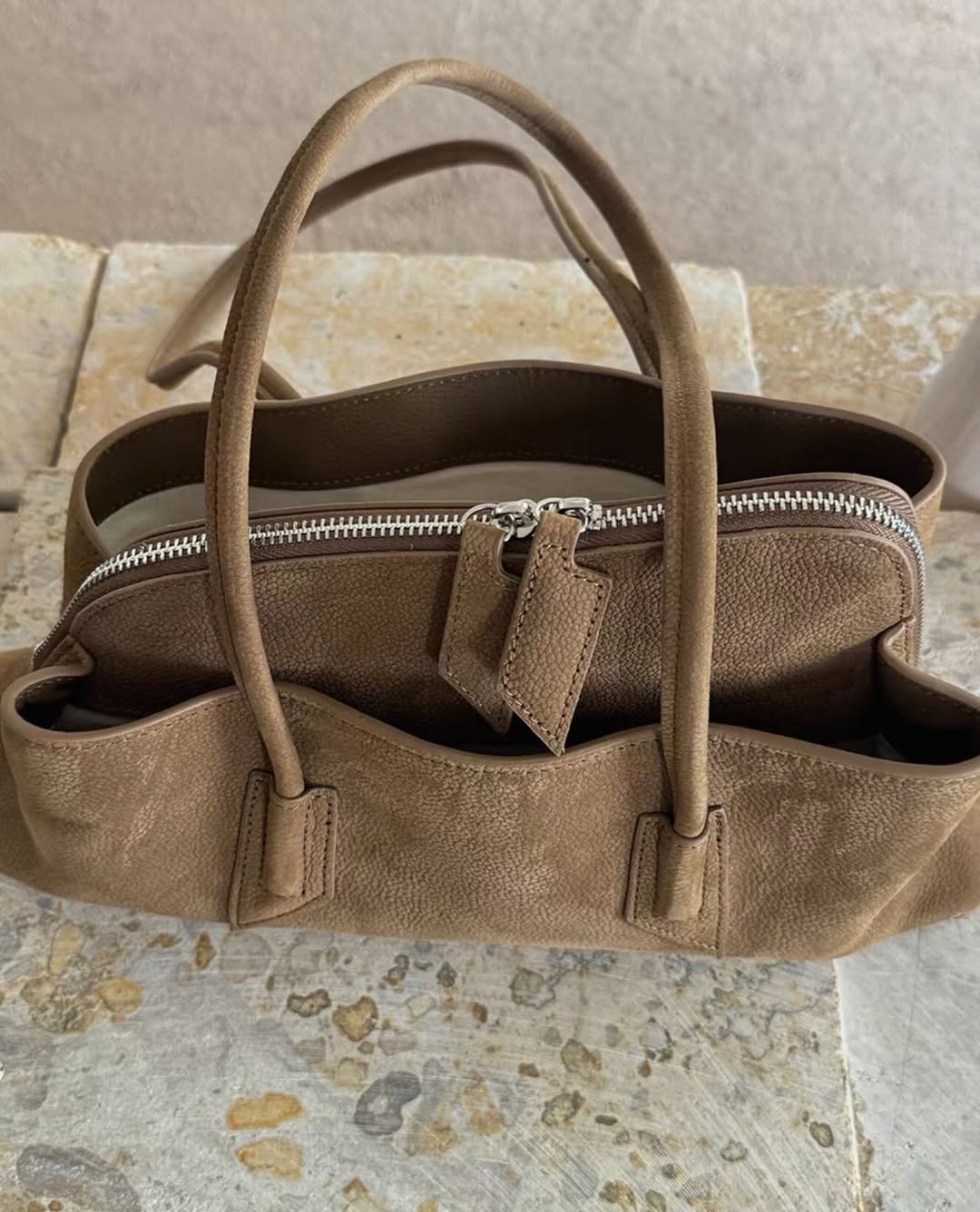 Arlo Suede Shoulder Bag