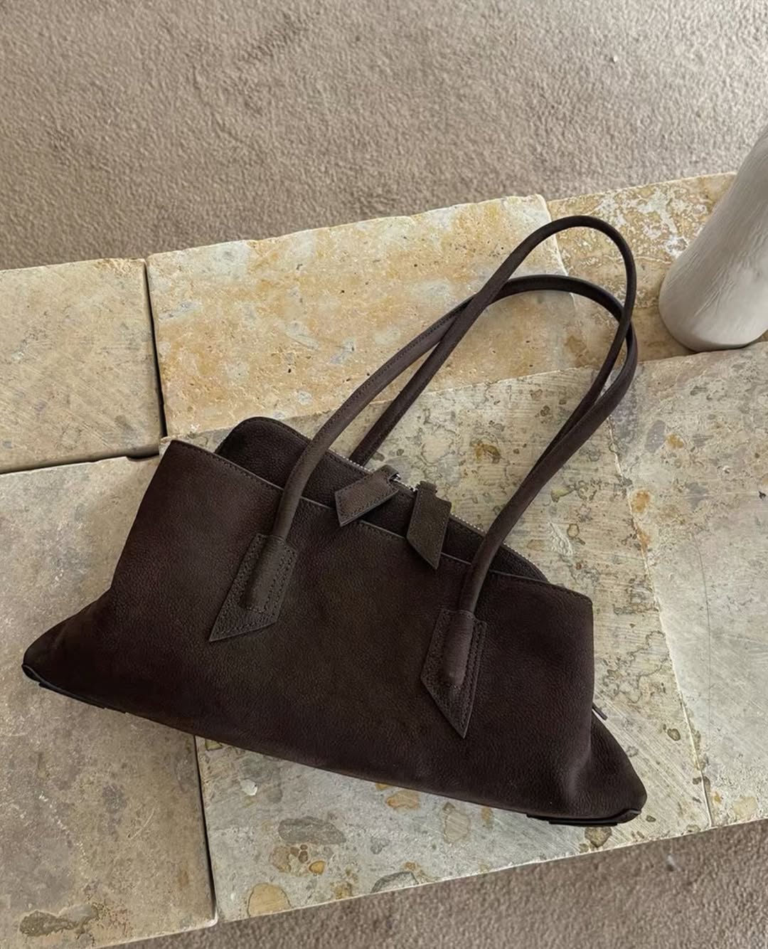 Arlo Suede Shoulder Bag