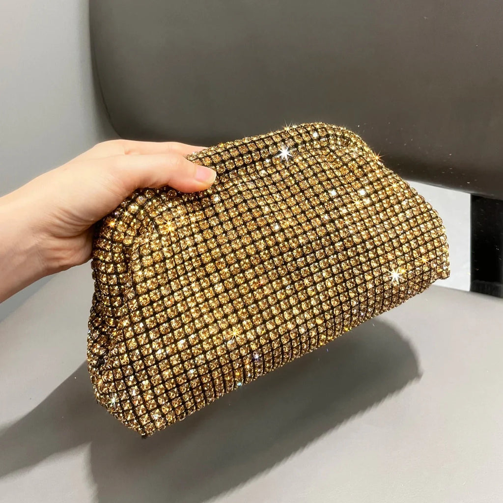 Rhinestone Clutch Bag