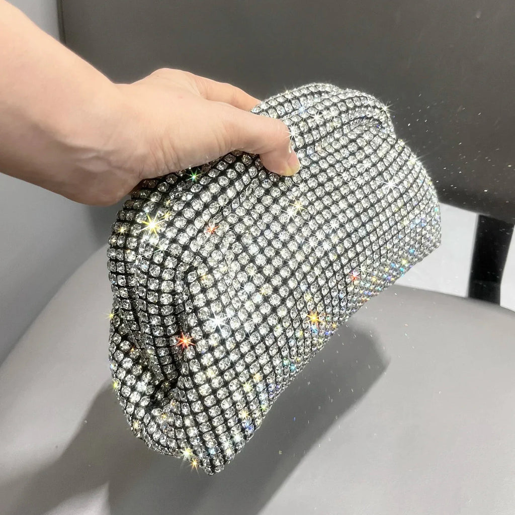Rhinestone Clutch Bag
