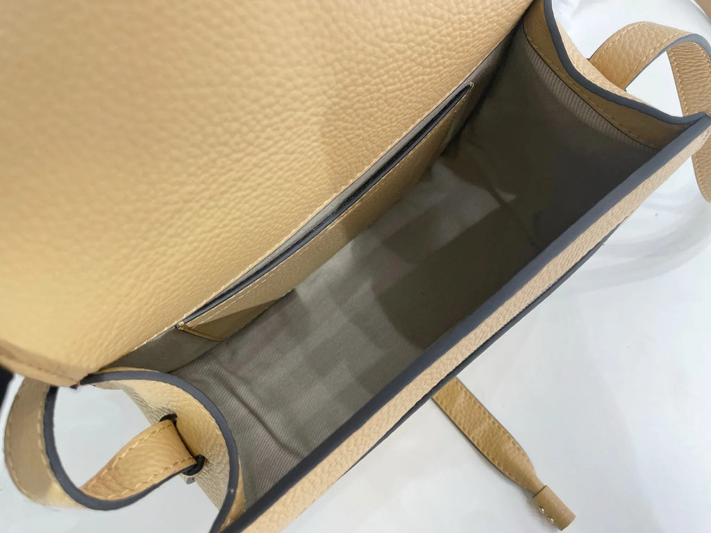 Cowhide Leather Saddle Bag