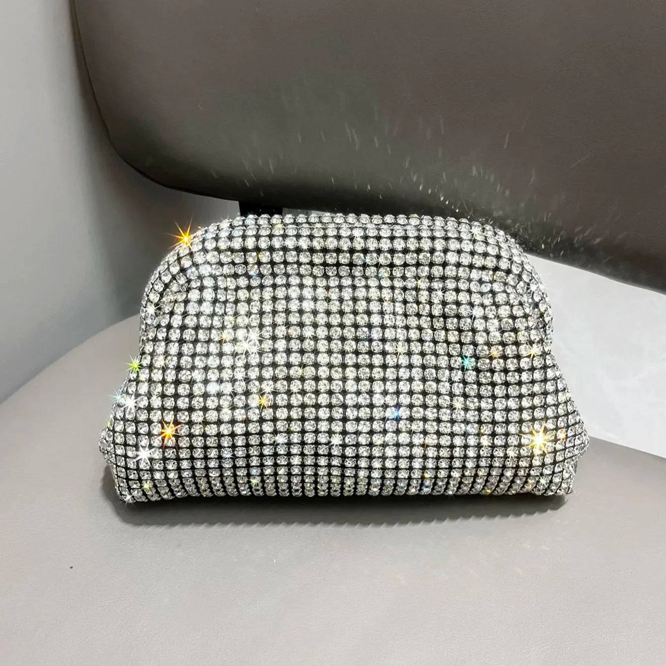 Rhinestone Clutch Bag