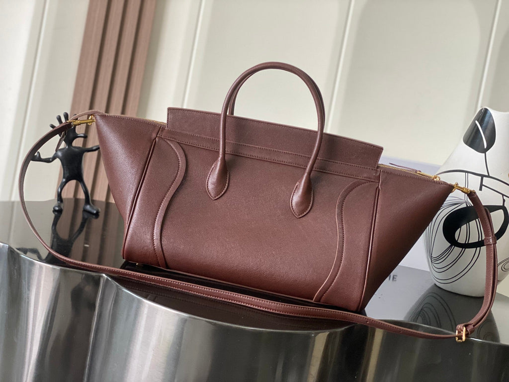 Contour Wing Tote Handbag