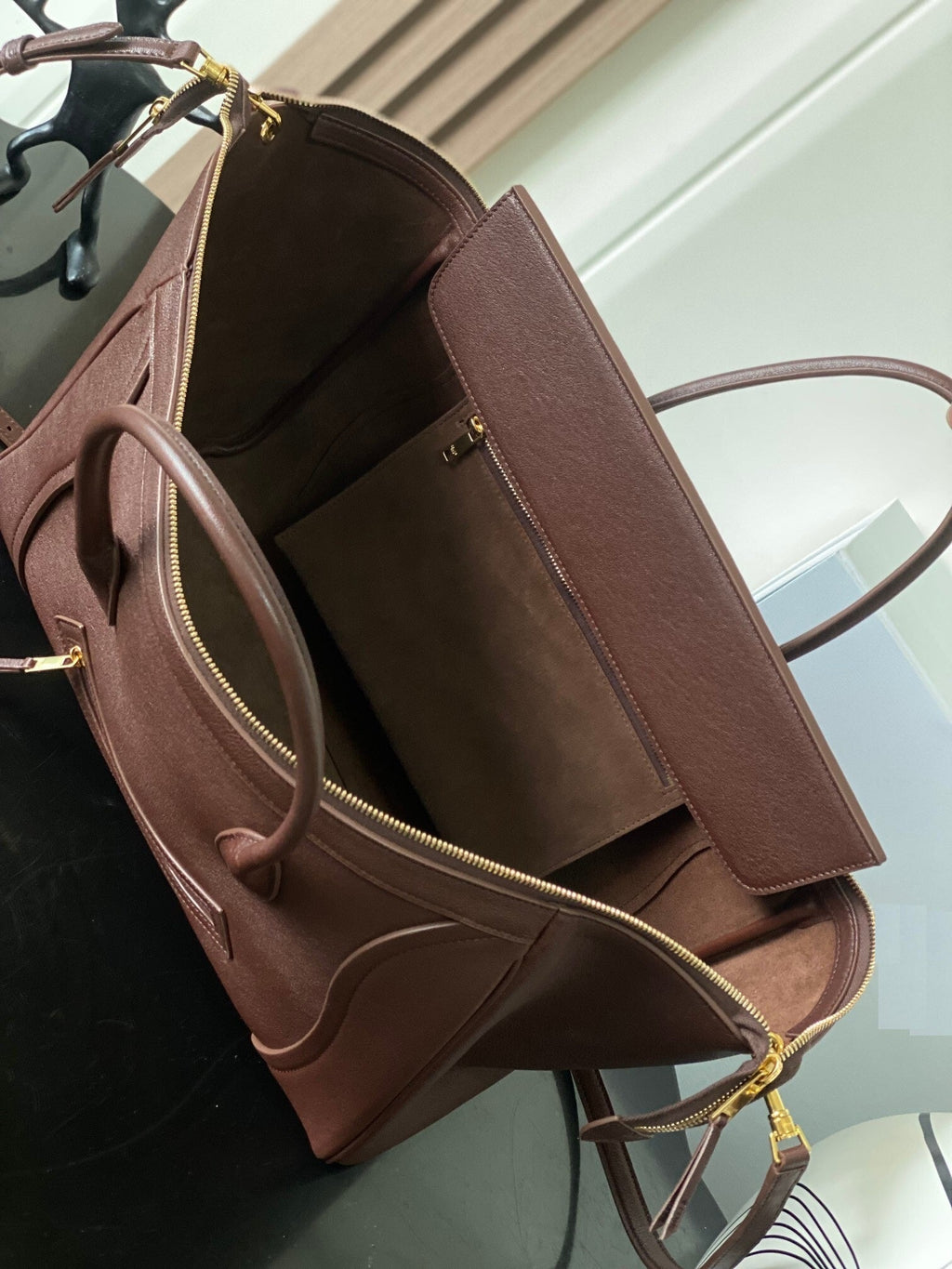 Contour Wing Tote Handbag