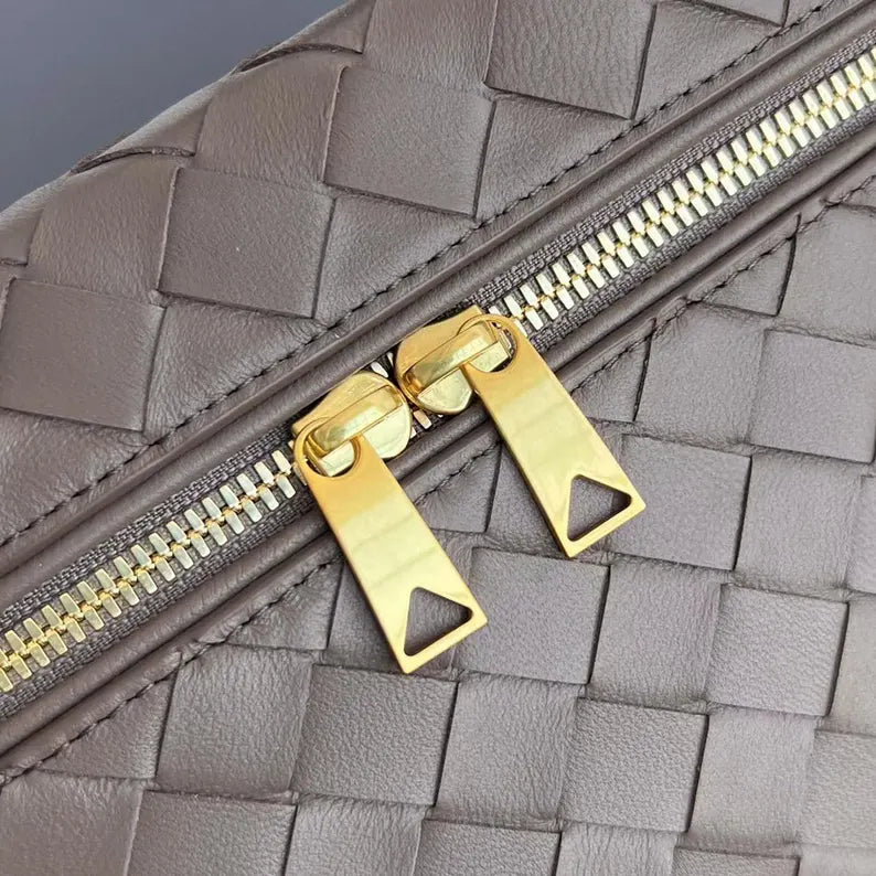 Woven Box Top Handle bag